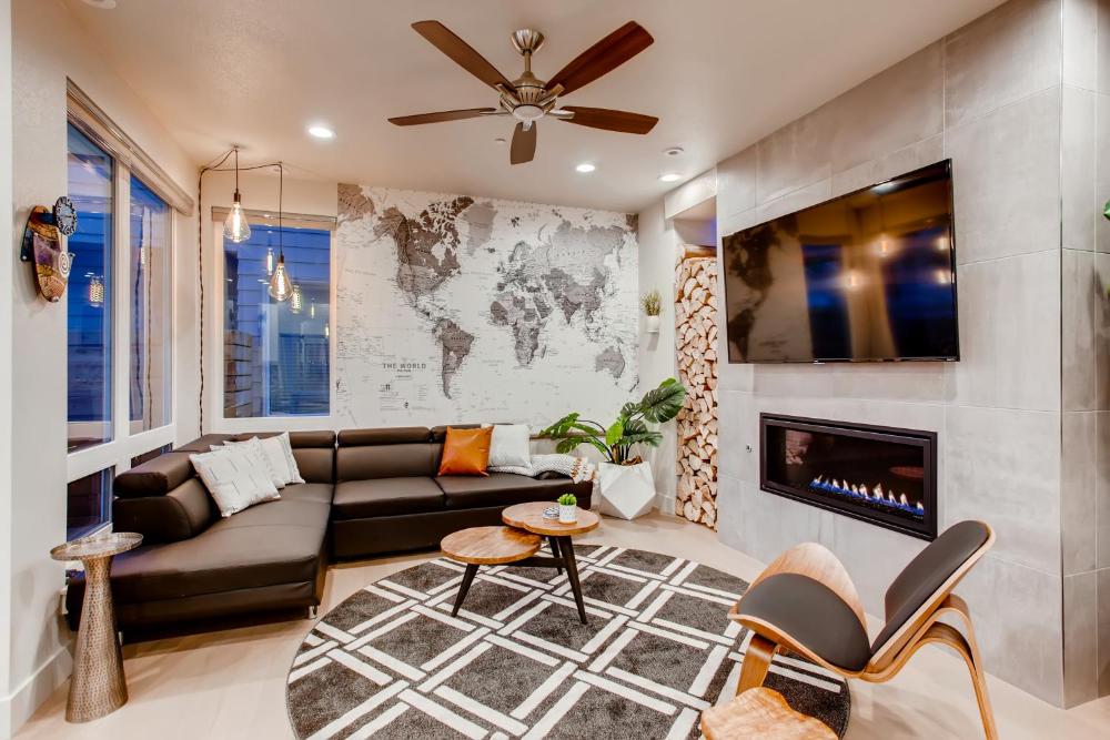 Four-Bedroom House interior